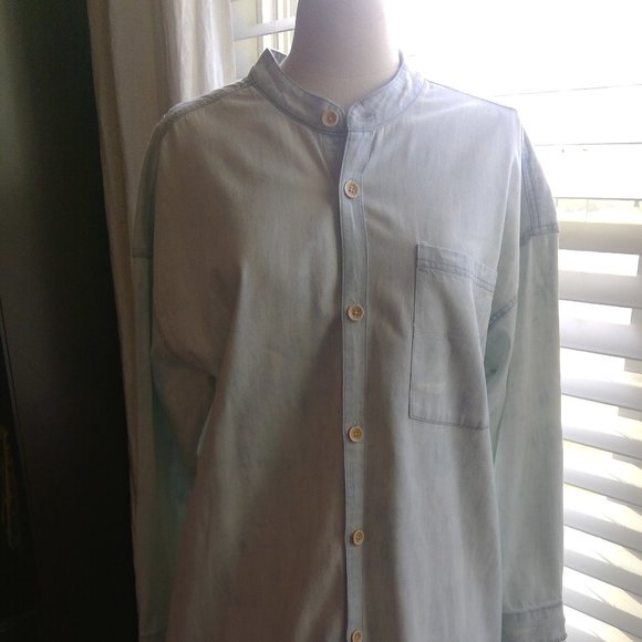 Free People Maxi Duster Dress Button Front - Picture 4 of 8